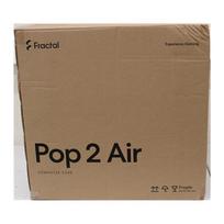 Fractal Design SALE OUT.  Pop 2 Air, Black Solid |  Case | Pop 2 Air | ATX | Black Solid | DAMAGED PACKAGING, SCRATCHED SIDE | FD-C-POA2A-01SO | 2000001441053