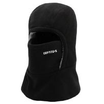 Fashion Balaclava Hat with Fleece Lining for Winter Sport Windproof Breathable Comfortable Pullover Hat for Men Women juoda