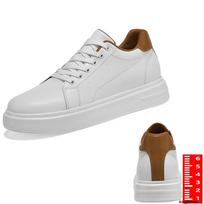 Men Chunky Shoes Sport Height Boost 6cm Invisible Elevator Lift  White Sneakers Plus Size 36 -45 45 ruda
