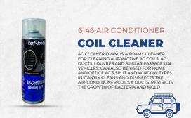tuf-kote® 6146 Air Conditioner Cleaner and Disinfectant Foam Spray with Lemon Fragrance 100ML gray