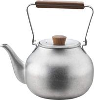 Miyazaki Seisakusho Teapot with Tea Not for Direct Flame Strainer, Use, 0.7L, Large, CHA-5 white