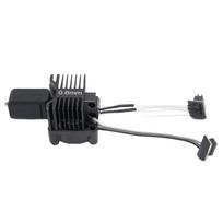 Hotend Replacement for Bambu Lab P1P P1S 3D Printers 0.6MM Integrated Nozzle Hot End with Cooling Fan Heating Block black