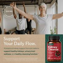 Sunergetic Kidney Cleanse Detox Support with Cranberry Kidney support Ingredients: may be subject to change at the manufacturer’s