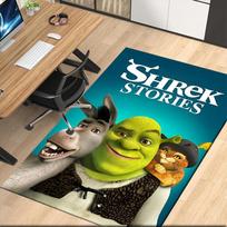 Shrek Printed Carpetrugfor Office Chair Living Room Bedroom Kitchen Room Decor Gifts 80cmx120cm