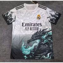 Vyriški Moteriški Futbolo Marškinėliai Gerbėjų Leidimas Brazilija Real Madrid Barcelona Inter Milan Ajax Chelsea Trumpomis Rankovėmis Futbolo Marškinėliai XXL