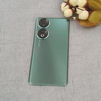 Originalus stiklinis galinis dangtelis Korpuso dangtelis Honor 90 Baterijos dangtelis Galinių durelių keitimo dėklas Honor90 su kameros objektyvo rėmeliu žalia