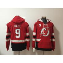 Mens Fleece-Lined Hooded Ice Hockey Sweatshirt With Embroidered Winter Sportswear Team Practice XXXL