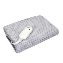 Adler | Electric blanket | AD 7425 | Number of heating levels 4 | Number of persons 1 | Washable | Remote control | Coral fleece | 60 W | Grey