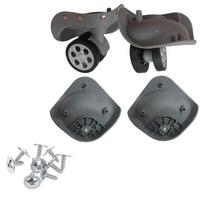 Luggage Box Wheels Roller Bearing Hardware Repair Kit Trolley Double Row Caster gray