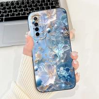 For Realme 6 Pro Realme6 Beautiful Bow Rose Painting Phone Case For Realme 6 6Pro Soft Silicone Shockproof Cases Realme 6 Pro
