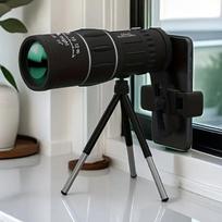 10X42 Monocular Telescope with HD Night Vision, Portable & Professional for Mobile Photography and Outdoor Use Mini Telescope [10X Fixed Magnification]