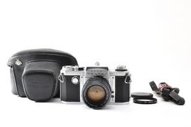 [USED] Asahi Pentax AP 35mm SLR Film Camera w. Auto Takumar 55mm f/1.8, Near Mint, From JAPAN