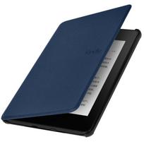 Kindle Paperwhite 6 7 8 dėklas 2022 KPW6543 Dangtelis Premium odinis dėklas 558 658 Apsauginis apvalkalas 558 entry-level cross pattern tamsiai mėlyna spalva