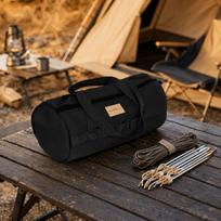Zipper Closure Tent Peg Storage Bag Portable Canvas Carry Bag Ground Nail Organizer  Outdoor Hiking juoda