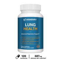 XEMENRY Lung Health Capsules 120pcs — Respiratory Wellness, Antioxidant Complex, Daily Wellness 120*1