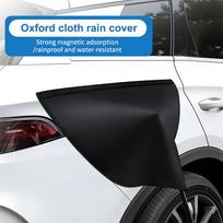 Car Charging Port Rain Cover, EV Charger Plug Cover Magnet Magnet Waterproof Outdoor Protector For Electric Car Charger Gun A1 black