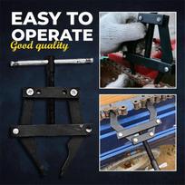 Roller Chain Connecting Puller Holder Tool #60-100 For Motorcycle Bicycle Go Kar gray