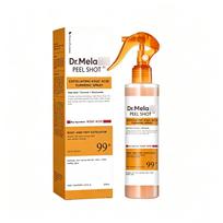 Turmeric Exfoliating & Moisturizing Peel Shot Spray for Soothing Skin Care orange