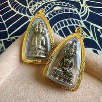 Authentic Thai Buddhist Pai Gow Buddha from Original Temple Taixin Origin gray