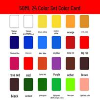 Yalida Acrylic Paint Set - 50ml Beginner Creative Student Wall Painting Kit