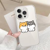 Phone Case S-Shiba I-Inu For Samsung S26 S25 S24 S23 S22 S21 S20 FE Note20 Note10 Plus Ultra Lite Edge 5G Clear Soft TPU Cover Samsung S20 white