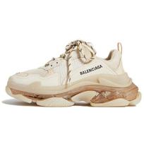 Balenciaga Triple S Skaidrus Padas Smėlio Spalvos Moteriški 544351W2FB19005 39 beige