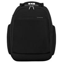 Samsonite Paralux™ 24.2L Brand Logo Top Double Zipper Closure Nylon Backpack Men Backpack Black KT309001 Basic Set (Bag) black