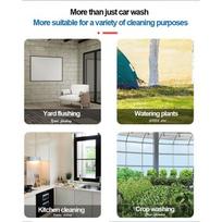 Pressure Washer, 20000 mAh Water Gun for Car Washing in Electric Home for Cleaner, 5m pipe, 20000 RPM