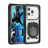 IP68 Waterproof Phone Case For Xiaomi 17 Pro Max 15 14 13 Pro Ultra Tranparent Cover Diving Underwater Swim Outdoor Sports Funda 5 green blue
