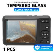 9H Tempered Glass for KODAK PIXPRO FZ55 Screen Protector, HD Clear Durable Anti-scratch Protective Film Camera Accessories gray
