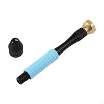 Rankinis grąžtas, pin vize, profesionalus nešiojamas sukamasis įrankis lengviems priedams, juvelyrikai, medienai Blue Rubber Sleeve black