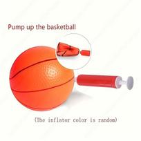 Enjoyable Arcade Basketball Games Kit - Indoor/Outdoor Dual Playing Easy Setup featuring Pump and Balls Perfect Holiday and Birthday Gift Idea Kit orange