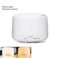 Aroma Diffuser Air Humidifier, Quiet 5-in-1 Premium Humidifier, Home Fragrance Aroma Diffuser with 7 LED Color Changing Light US white
