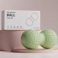 Double Peanut Fascia Massage Ball For Muscle Relaxation Yoga Body Acupoint Stimulation 1PC pilka