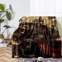 Warhammer 40k Theme Printed Blanket - Perfect for Couch, Bed, Travel & Outdoor Use | Machine Washable, Cozy & Durable. 80cmx120cm black