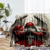 Warhammer 40k Theme Printed Blanket - Perfect for Couch, Bed, Travel & Outdoor Use | Machine Washable, Cozy & Durable. 100cmx150cm