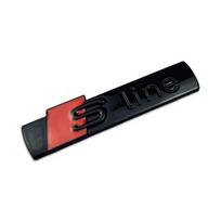 Dėl  nlux7 7.2cm Metalinis Automobilio Ženklelis Atnaujinimo Emblema Sline A6 A3 A4 A5 A8 S3 S4 S5 S6 S7 S8 SQ5 SQ7 Q5 Q7 Q8 RS3 RS4 RS5 3D Lipdukas