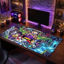 Big Mouse PadUndertale Extended Soft Desk Mat Gaming Office Computer Table Decor Mat 30cmx80cm