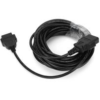 OBDII Extension Cable Adapter 16Pin Male to Female Diagnostic Cord Connector 10m 32.8ft black