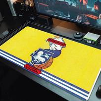 Preston North End Fc Mouse Pad Large Gaming Table Cushion Nonslip Laptop Tablet Big Mousepad Xxl Mat Mini Pc Playmat With Lock Edge 40cmx90cm(15.7x35.4inch)