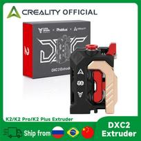 Creality K2/K2 Pro/K2 Plus DXC2 Extruder Dual-Gear Direct Drive Magnetic Tool-Free Maintenance for K2_K2 Pro_K2 Plus Upgrade for K2 Series red