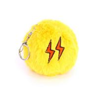 2024 ATEEZ THUNDER POP-UP Mini lėlė-raktų pakabukas Trumpaplaukė versija Yellow ver. yellow
