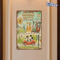 Motociklininkai iš Marso Klasikinis Retro Metalinis Plakatas Ženklas Baras Garažas Klubas Individualus Pub Sienų Dekoras Skardinis Kambario Dekoras Namų Dekoras 15.7x11.8In(40x30cm) black