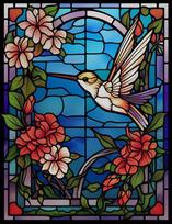 Peacock Bird Stained Glass Window Clings, Static Cling Decorative Films for Bathroom Bedroom Door, Custom Size Office Home Decor (as the picture,Custom contact us) gray