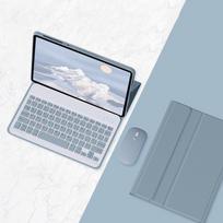 Redmi Pad SE 11 colių apsauginis dėklas ir Xiaomi 7 Pro Bluetooth klaviatūra su 10,6 colio nuimamu rašiklio laikikliu, odinis dėklas Redmi Pad SE 11-inch 2023