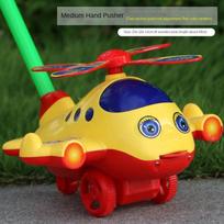 with Bell Baby Walker Toy Interactive Baby Toddler Stroller Toy  for Kids Boys and Girls Small Yellow