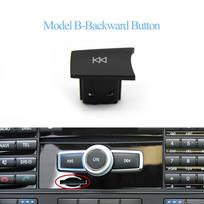 Automobilio prietaisų skydelio radijo CD grotuvo mygtuko rankenėlės dangtelis jungiklio dangtelis Mercedes Benz W204 X204 W212 W207 W218 W166 W156 W176 W172 B-Backward Button