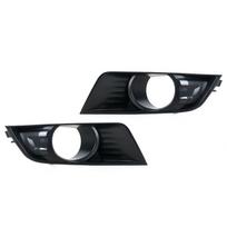 Rūko žibinto grotelių rėmo panelės dangtelis Ford Ranger pikapui 2015 m. Automobilio chromuotas priekinio rūko žibinto apdailos dangtelis Automobilio rūko žibinto grotelės Buferis Left and Right