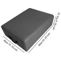 Pilates Reformer Sitting Box Yoga Beds Accessory for Balance Exercise Fitness Grey gray