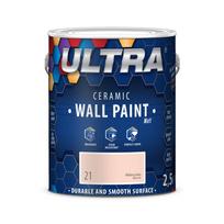 Interjero dažai ULTRA Ceramic, 2,5 l, Melionų kalva sp. (21)